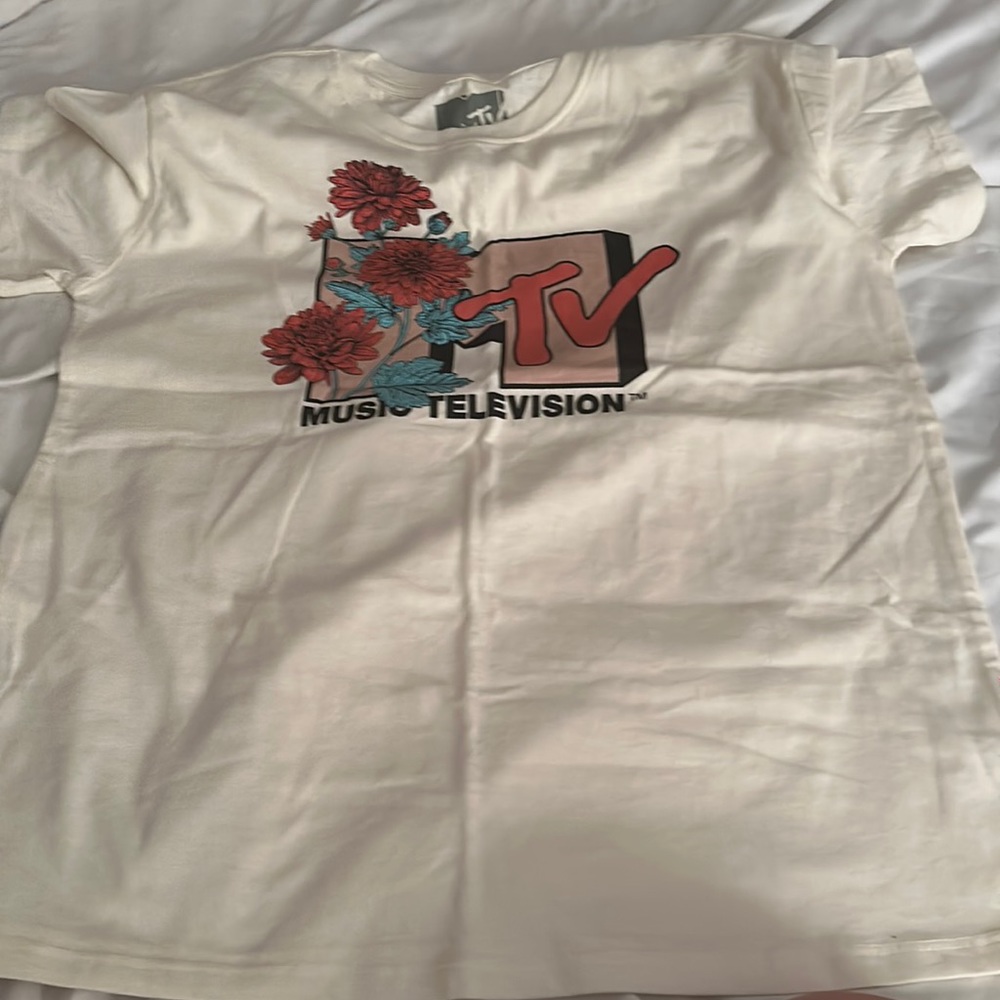 White MTV Shirt